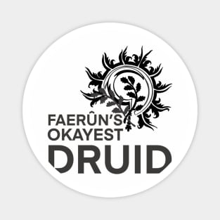 Faerun's Okayest Druid Magnet